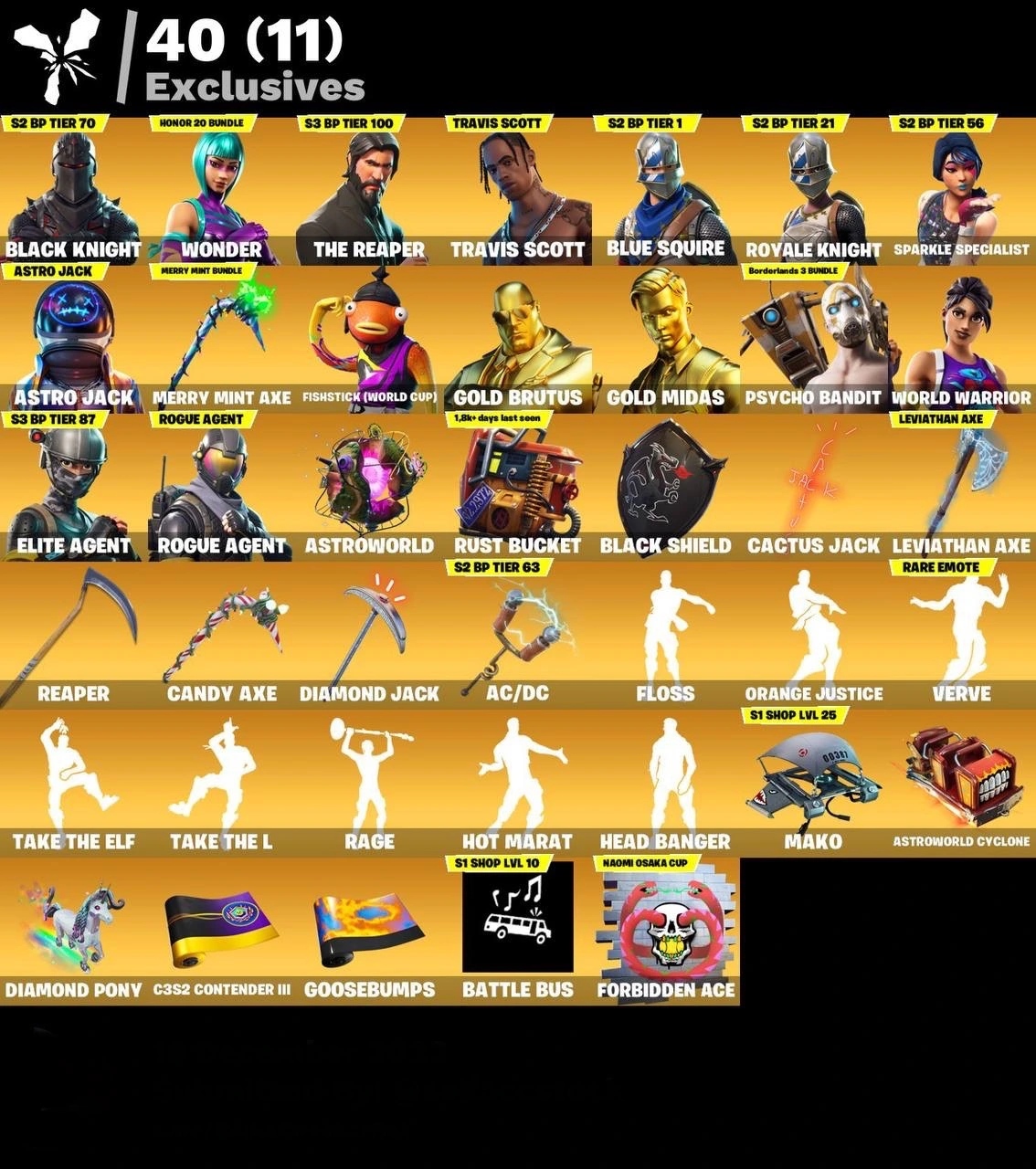 fortnite-account-black-knight-wonder-the-reaper-travis-leviathan-axe-154-skins Image