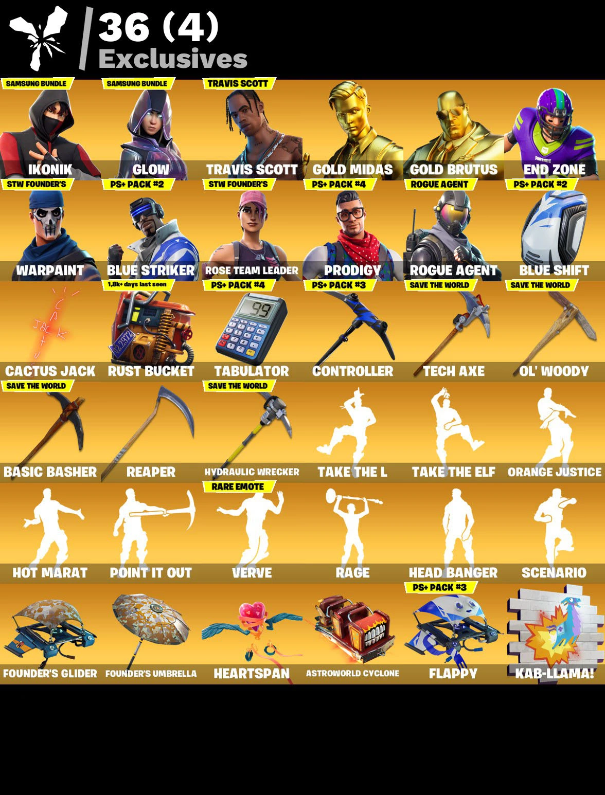 fortnite-account-galaxy-ikonik-blue-team-leader-travis-scott-john-wick-123-skins Image