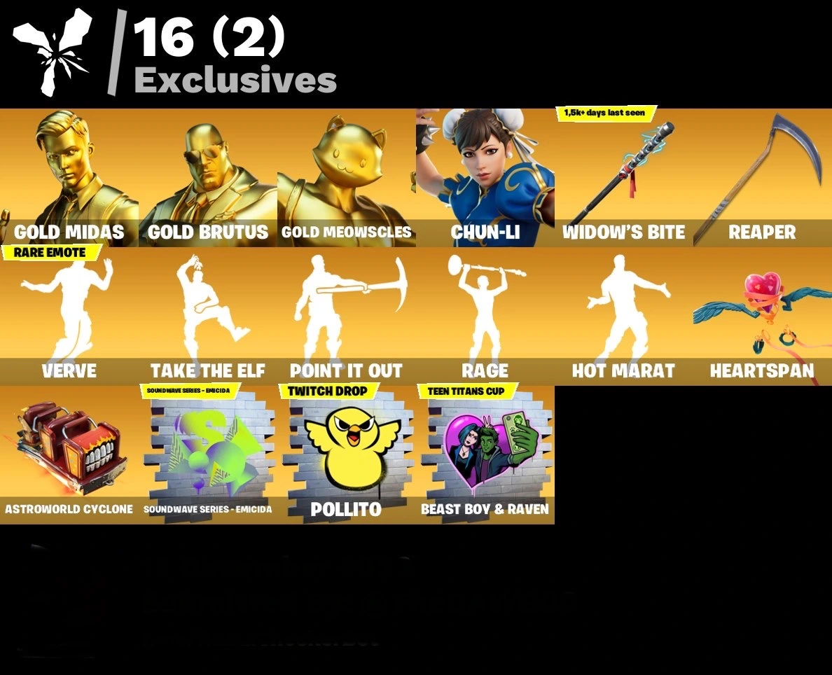 fortnite-account-gold-midas-hot-marat-widows-bite-astroworld-cyclone-226-skins Image