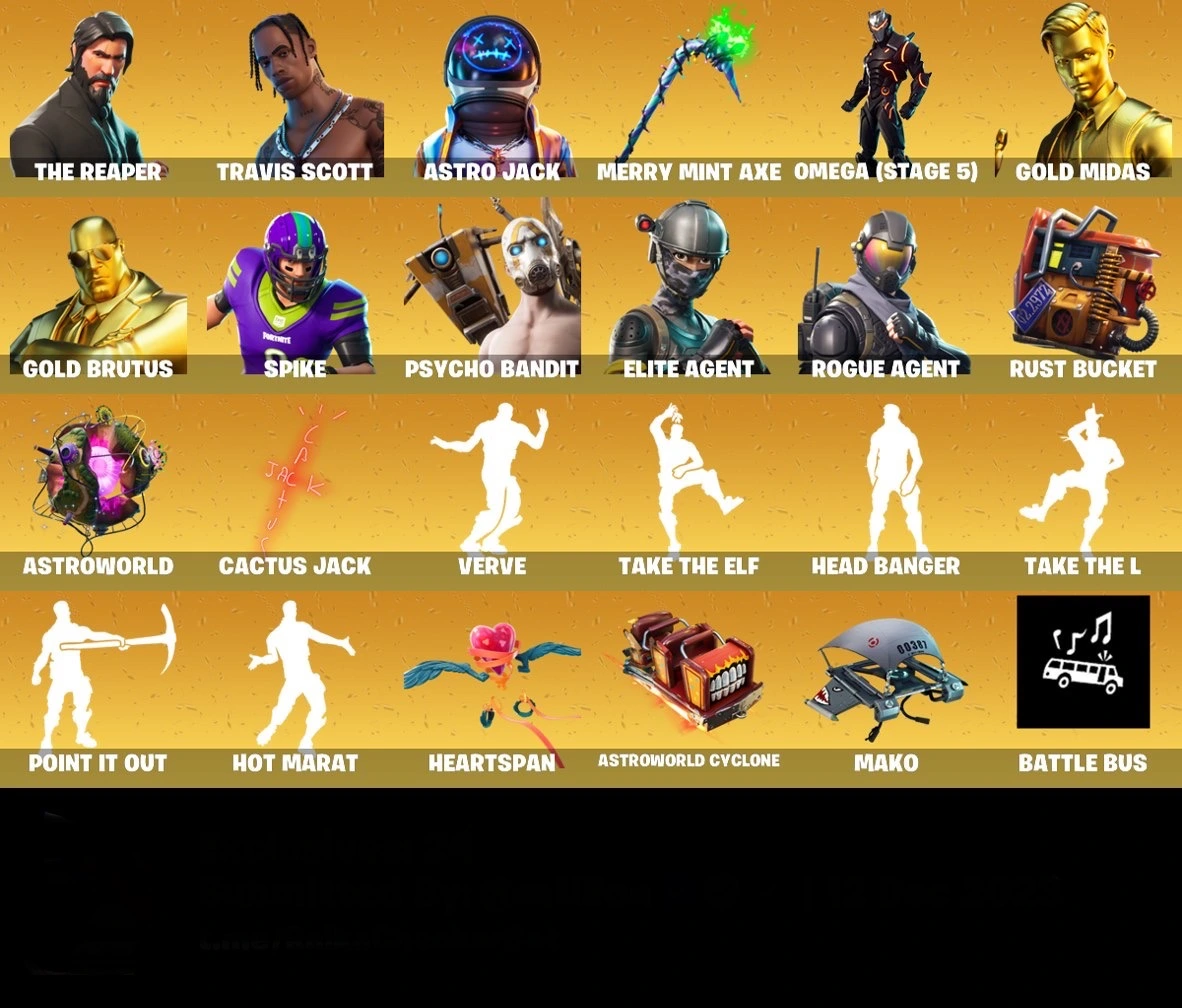 fortnite-account-travis-scott-the-reaper-psycho-bandit-minty-mako-157-skins Image