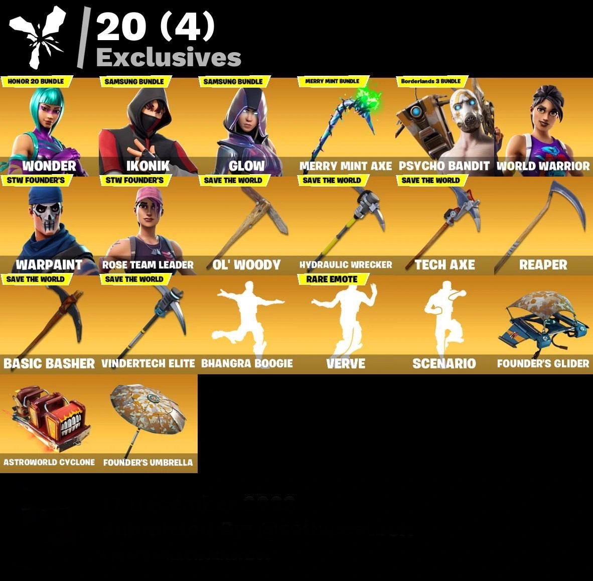 fortnite-account-wonder-ikonik-glow-merry-minty-psycho-bandit-87-skins Image
